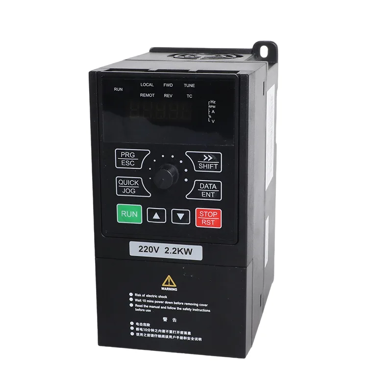 Caidéal Gréine 0.75-2.2kW 3 Chéim 380V agus Inverter Ginearálta Cuspóir VFD